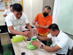Satres Narkoba Polresta Mataram Musnahkan Barang Bukti Sabu 13,36 Gram Dari Tersangka Tongkol