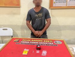 Pengedar Sabu di Wilayah Narmada Ditangkap Tim Opsnal Sat Resnarkoba Polresta Mataram