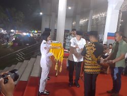 PENUTUPAN MTQ & FSQ XV LABUSEL DIGUYUR HUJAN TETAP SEMANGAT HINGGA SELESAI