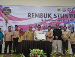 Percepat Wujudkan Kabupaten Bogor Zero Stunting, Pemkab Bogor Lakukan Rembuk Stunting 