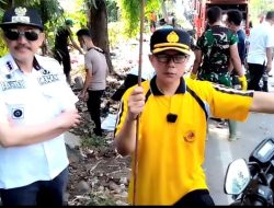 Muspika Cariu Bersama DLH Kabupaten  Bogor Bersihkan Sampah Liar