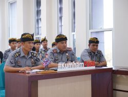 Lapas Selong Ikuti Desk Evaluasi Pembangunan Zona Integritas Oleh Tim Penilai Internal Inspektorat Jenderal Kementerian Hukum dan HAM