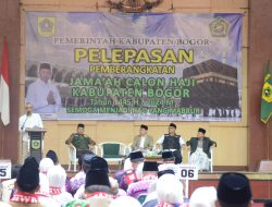 Pemkab Bogor Lepas Kloter Kedua Jamaah Haji Menuju Tanah Suci