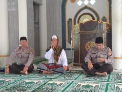 Safari Kamtibmas, Jum’at Curhat dan Peduli Tempat Ibadah, Polresta Mataram Kunjungi Masjid Al Mujahidin