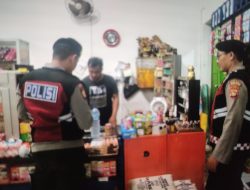 Anggota Polsek Gangga Gelar Patroli Blue Light, Ini Pesan, Harapan Kapolsek