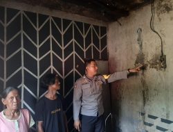 Polsek Gunung Putri Lakukan Investigasi Penegcekan TKP Terkait Adanya Kebakaran di PT Kahaptex, Kerugian Material Belum Diketahui
