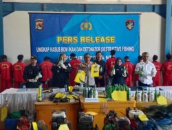 Dit Polairud Polda NTB Amankan 23 Pelaku Tindak Pidana Pengeboman Ikan di Perairan NTB