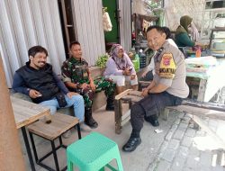 SINERGITAS, Tni Polri Dan Masyarakat Binaan Wilayah Hukum Polsek Cijeruk Untuk Jaga Kondusifitas Wilayah Binaan 