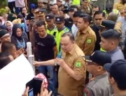Pj Bupati Muba Akan Segera Membuat Kebijakan Tindaklanjuti Tuntutan Aksi Massa Pecah Beling