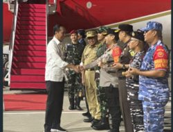 Kapolda NTB Sambut Kunjungan Kerja Presiden RI Beserta Rombongan di NTB