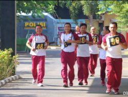 Polres Lombok Utara Gelar Tes Kesamaptaan