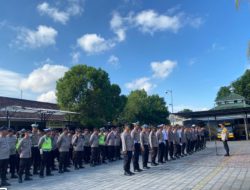 Siapkan 420 Personel, Polresta Mataram Amankan Hearing Dan Unras Di Tujuh Lokasi