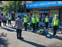 Puluhan Polisi Di KLU di Priksa Sie Propam Polres Lombok Utara.
