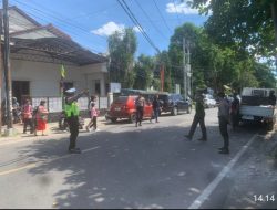 Kenaikan Isa Al-Masih, Polres Sumbawa Terjunkan Personel Lakukan Pengamanam Di Gereja