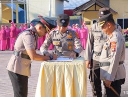 Kapolres Sumbawa Pimpin Sertijab Wakapolres, PJU Dan Kapolsek
