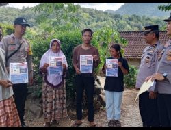 Cegah TPPO, Polsek Ropang Door To Door Lakukan Sosialisasi