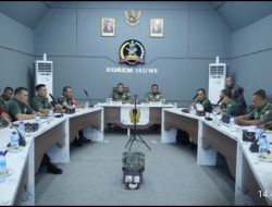 Danrem 162/WB Terima Tim Audit Kinerja Itdam IX/Udayana