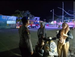 Gelar Patroli Sat Polair Berikan Himbauan Kepada Masyarakat