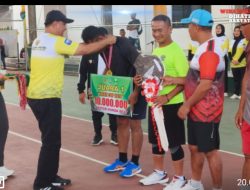 Kejuaraan Turnamen Tennis Kajati Cup 2024, Korem 162/WB Raih Juara Satu
