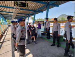 Sat Samapta  Laksanakan Monitoring di Sekitar Pelabuhan