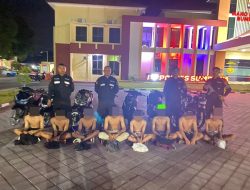 Balap Liar, Patroli Samapta Polres Sumbawa Amankan Sejumlah Remaja