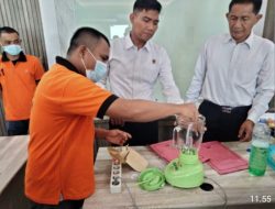 Satres Narkoba Polresta Mataram Musnahkan Barang Bukti Sabu Dari Dua Tersangka