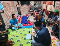 Polsek Praya Datangi TKP Peristiwa Korban Tenggelam Di Aliran Sungai.