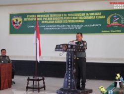 Korem 162/WB Terima Penyuluhan Hukum dari Kumdam IX/Udayana