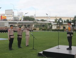 Kapolda Sumsel, Irjen Pol A Rachmad Wibowo SIK Berikan Penghargaan Kepada 29 Anggota Polri dilingkungan Polda Sumsel