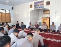 Kapolresta Mataram Pimpin Kegiatan Binrohtal Rutin Personil