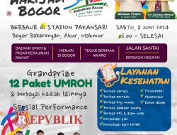 Gebyar HJB ke-542 Pemkab Bogor Sediakan 12 Hadiah Umroh dan Layanan Kesehatan Gratis