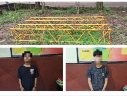 Polsek Cigudeg Ungkap Kasus Pencurian Besi Kren di PT. Batu Tama Manikam Nusa