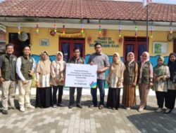 PLN NP UP Bukit Asam Manfaatkan FABA Hiasi Lapangan TK Mutiara Hati Tanjung Raja