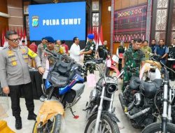 Polda Sumut dan Kodam Gagalkan Penyelundupan Moge Hingga Ayam Siam Senilai Rp20 Miliar