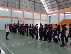 Polwan Polres Aktif Dalam Melatih Team Volly Dan Kesamaptaan Seluruh Cabor Atlit PPOPM Para Pelajar Kabupaten Bogor