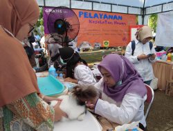Antusias Masyarakat Tinggi Nikmati Layanan Kesehatan Hingga Vaksinasi Rabies Hewan Gratis