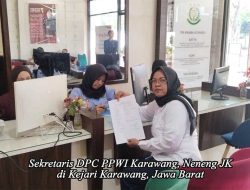 *Terkait Tipikor Dana Hibah BUMN, PPWI Karawang Sampaikan Surat Tembusan Lapdumas ke Forkopimda Karawang*