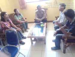 Jalin Kerjasama Dengan PPK Gunung Sitember, Kapolsek Tigalingga Harap Pilkada Berjalan Aman dan Lancar