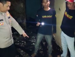 Polsek Cibungbulang bersama Unit Laka Lantas Olah TKP Tangani Kecelakaan Lalu Lintas Kendaraan Truk di Gunung Bunder Bogor