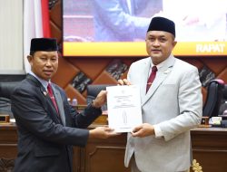 Pj. Bupati Bogor Sampaikan Raperda LPJP APBD Tahun Anggaran 2023 Pada Rapat Paripurna