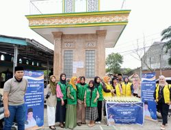 Program Grebek Jum’at Berkah Herman Deru Titik Ke -3 Masjid Darul Muhsini Talang Jambe Kecamatan Sukarami