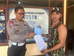 Polsek Citeureup Tindak Cepat Berita Viral Di Medsos Dengan Lakukan Penindakan Atas Pelanggaran Lalu Lintas oleh Pengemudi Angkot di Citeureup