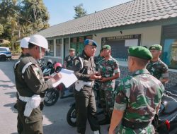Denpom lX/2 Mataram Melaksanakan Opsgaktib  TW. ll TA. 2024.