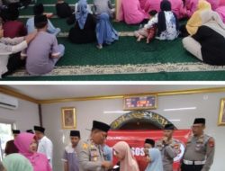 Polsek Ciawi Laksanakan Kegiatan Tasyakuran dan Santunan Anak Yatim di Polsek Ciawi dalam Rangka Menyambut HUT Bhayangkara ke-78 1 Juli 2024 Mendatang