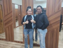 Fitriana SH/ Pingky Silahturahmi ke Kediaman Hercules Ketua Umum GRIB Jaya