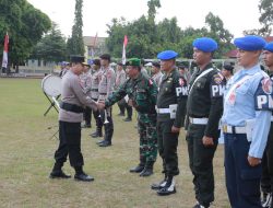 Siapkan Pengamanan Event MXGP, Polda NTB Pimpin Apel Gelar Pasukan