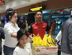 Fitriana SH/ Pingky Bacawako Palembang Disambut Buah Hatinya setelah 3 Hari ke Jakarta
