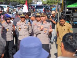 Polres Lombok Utara Berikan Pengamanan Unjuk Rasa Masyarakat Gili Bersatu.