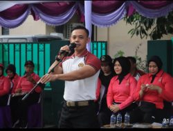 Kapolres Loteng Buka Turnamen Fun Vollyball Dalam Rangka Hut Bhayangkara Ke-78