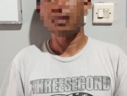 Polsek Jonggat Amankan Seorang Pria Diduga Curi Kotak Amal Mushalla.